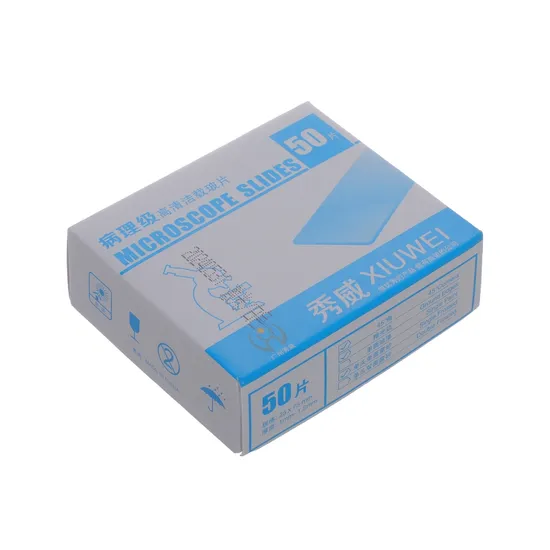 OEM ODM Custom Laboratory Microscope Slides Glass, используемое для наблюдения за биологическим образцом